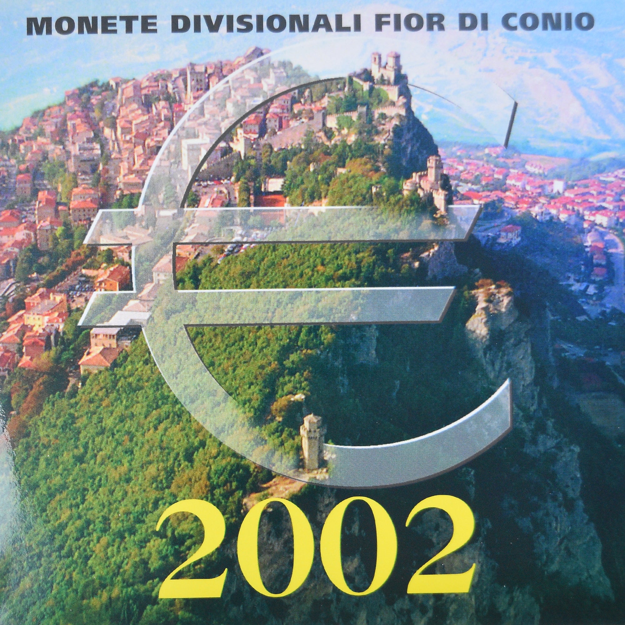 San Marino, Set Euros, 2002, Rome, BU, FDC, n.v.t.