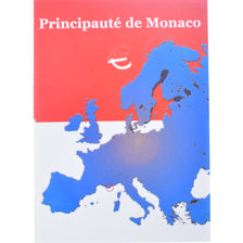Monaco, Set Euros, 2002, Set 5 Monnaies.FDC, MS(65-70)