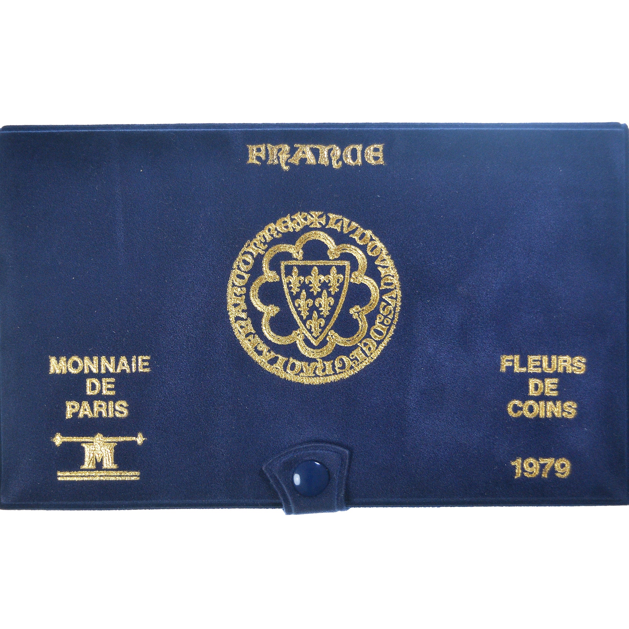 Moneda, Francia, Coffret 1 c. à 50 frs., 1979, Monnaie de Paris, FDC, Sin