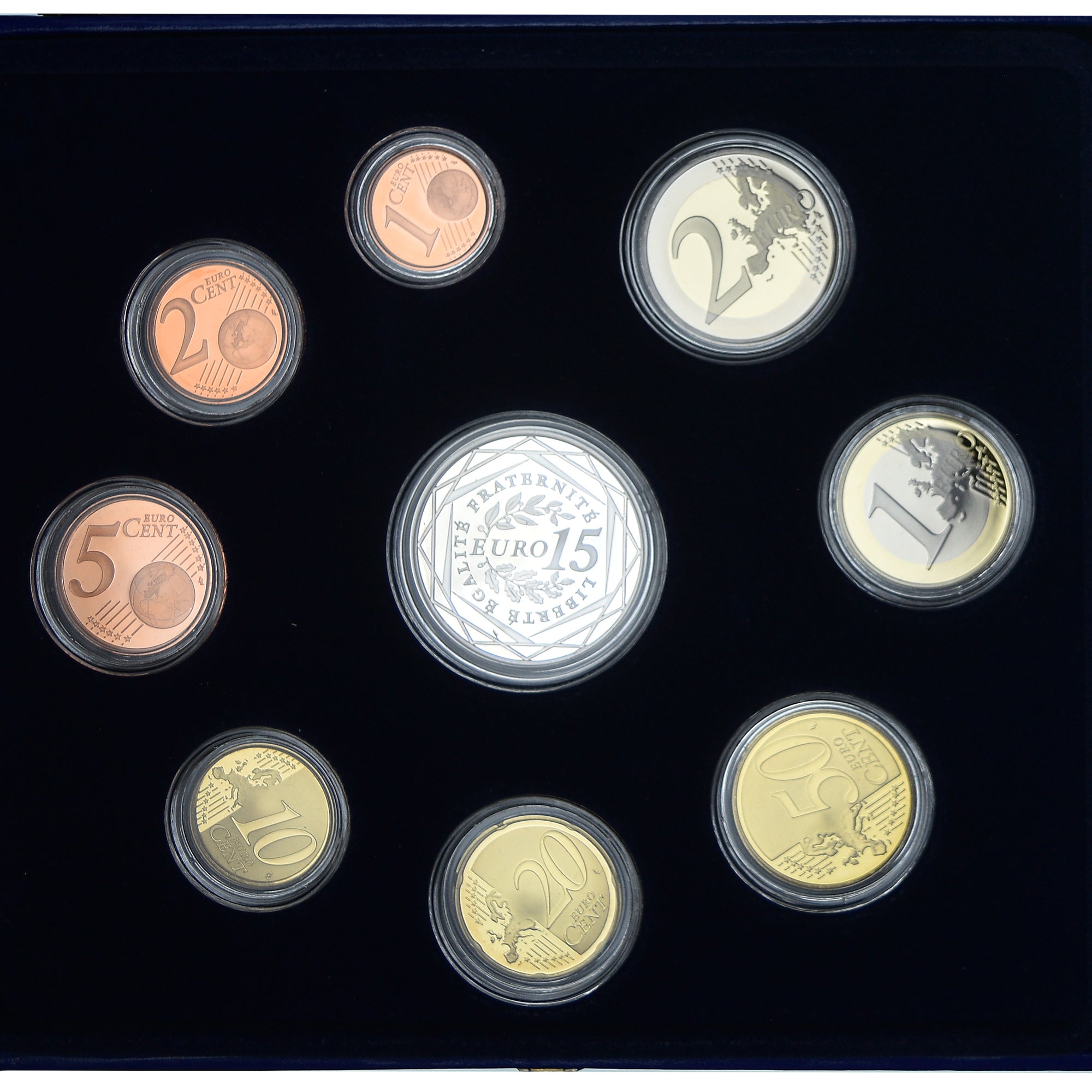 Francia, Monnaie de Paris, Proof Set Euro, 2009, Paris, FDC.BE, FDC, N.C.