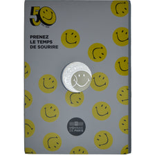 France, 10 Euro, 2022, Monnaie de Paris, SMILEY .Colorized.BU, MS(65-70), Silver
