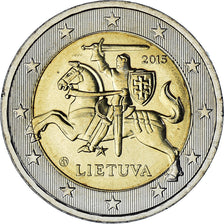 Lituanie, 2 Euro, 2015, BU, SPL, Bimétallique, KM:212
