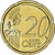 Lituania, 20 Euro Cent, 2015, LMK Vilnius, SC, Latón, KM:209