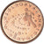 Słowenia, 5 Euro Cent, 2007, MS(65-70), Miedź platerowana stalą, KM:70