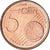 Slovenia, 5 Euro Cent, 2007, MS(65-70), Copper Plated Steel, KM:70