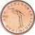 Coin, Slovenia, Euro Cent, 2007, MS(63), Copper Plated Steel