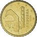 Andorra, 10 Euro Cent, 2014, MS(63), Latão, KM:New