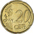 Grecja, 20 Euro Cent, 2010, MS(63), Mosiądz, KM:212