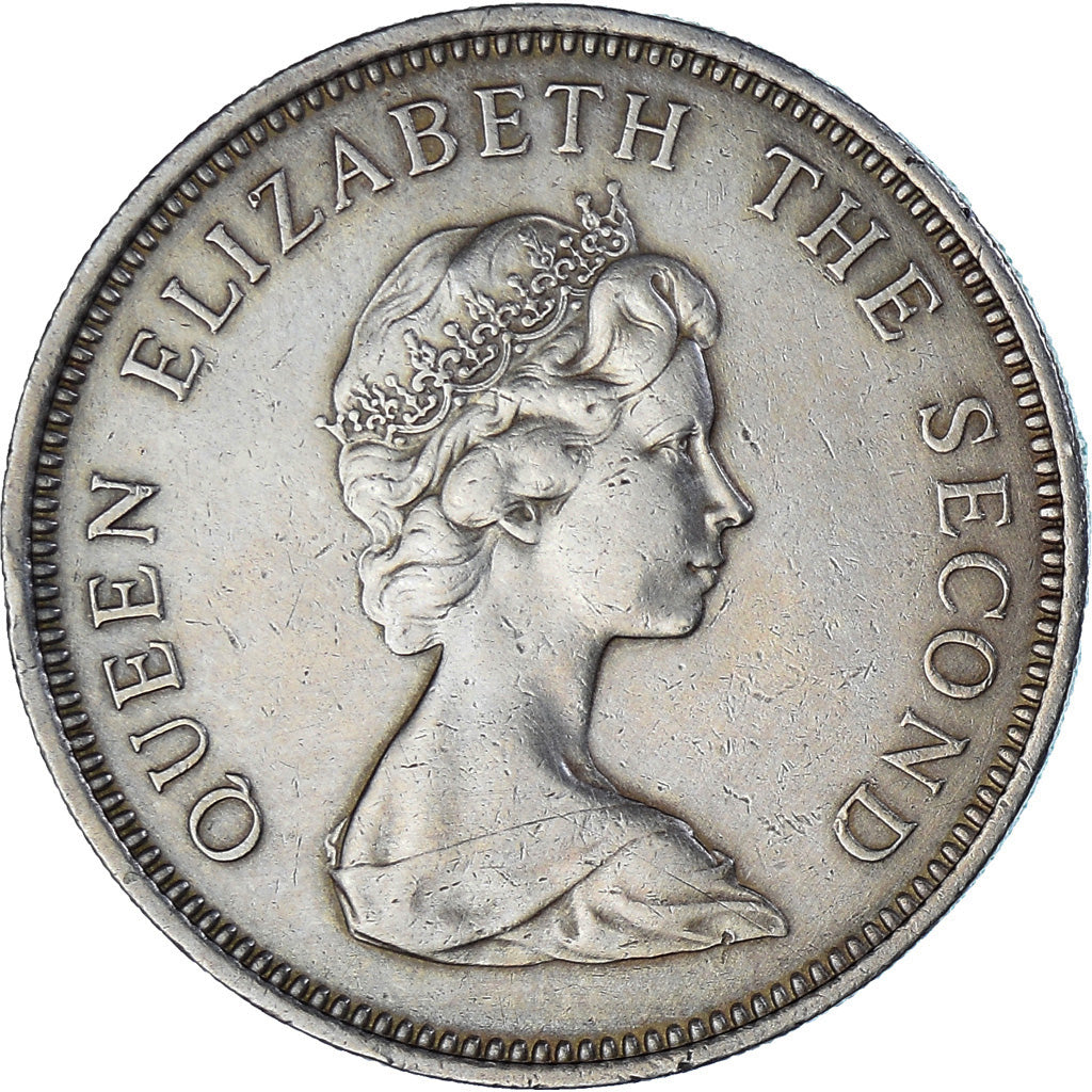 Coin, Jersey, Elizabeth II, 10 New Pence, 1968, EF(40-45), Copper-nickel, KM:33