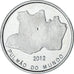 Coin, Brazil, 40 Reis, 2012, Amazonie., MS(63), Acier plaqué nickel
