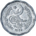 Moneta, Pakistan, 2 Paisa, 1969, EF(40-45), Aluminium, KM:25a