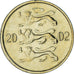 Moneta, Estonia, 10 Senti, 2002, BB+, Rame-nichel-alluminio, KM:22