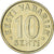 Moneta, Estonia, 10 Senti, 2002, AU(50-53), Miedzionikiel Aluminium, KM:22