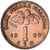Moneta, Malesia, Sen, 1999, BB, Acciaio ricoperto in bronzo, KM:49