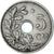 Moneda, Bélgica, 5 Centimes, 1930, MBC, Níquel - latón, KM:94