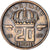 Münze, Belgien, 20 Centimes, 1957, SS, Bronze, KM:146