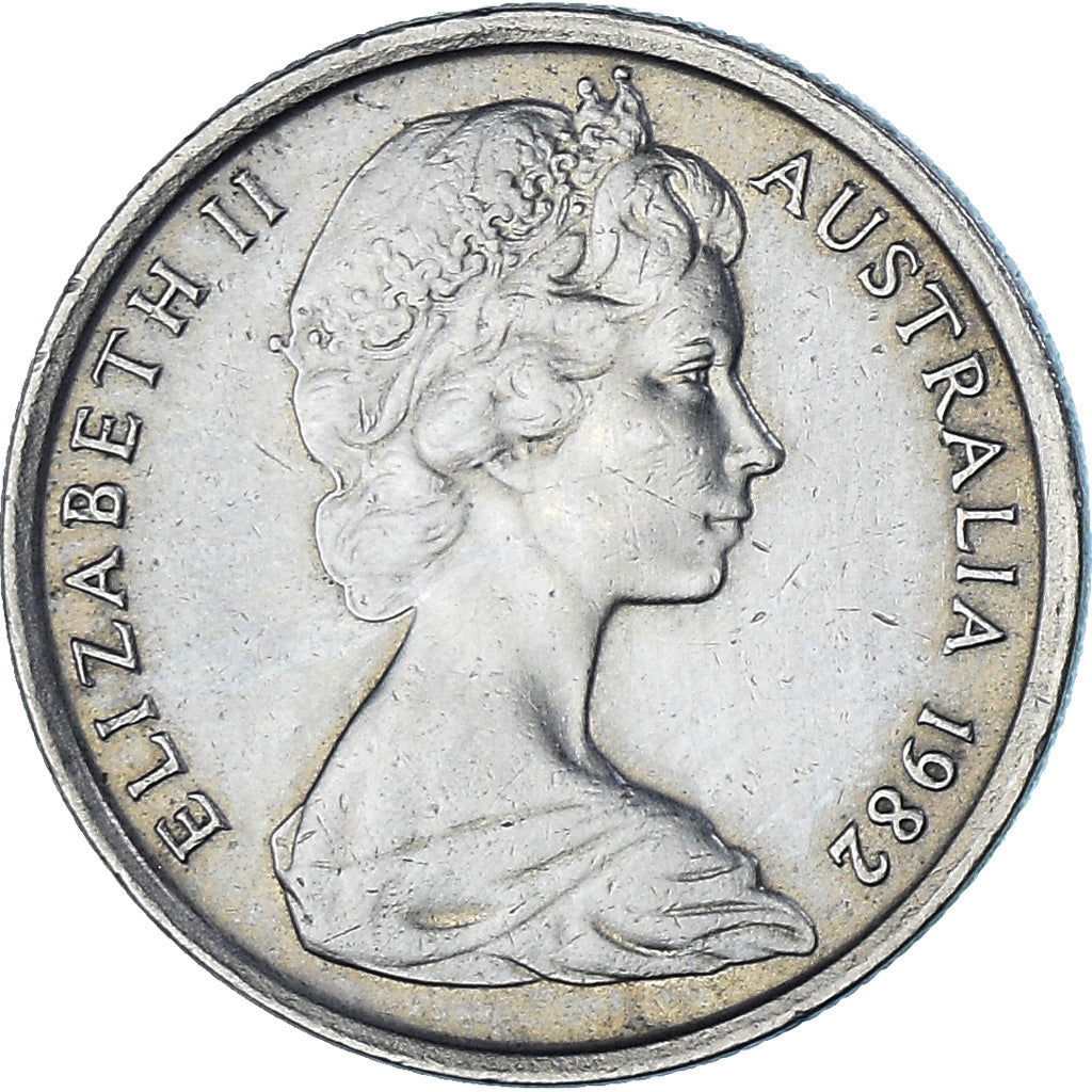 Coin, Australia, Elizabeth II, 5 Cents, 1982, Melbourne, EF(40-45)
