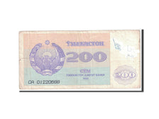 Uzbekistan, 200 Sum, 1992, KM:68a, VF(20-25)