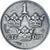 Moneda, Suecia, Gustaf V, Ore, 1949, MBC+, Hierro, KM:810