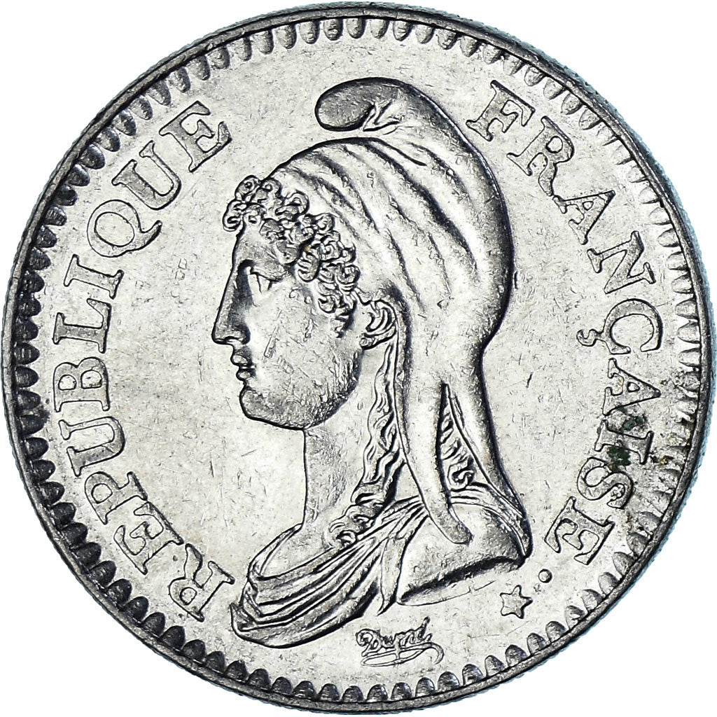 Moneta, Francja, République, Franc, 1992, Paris, EF(40-45), Nikiel, KM:1004.1