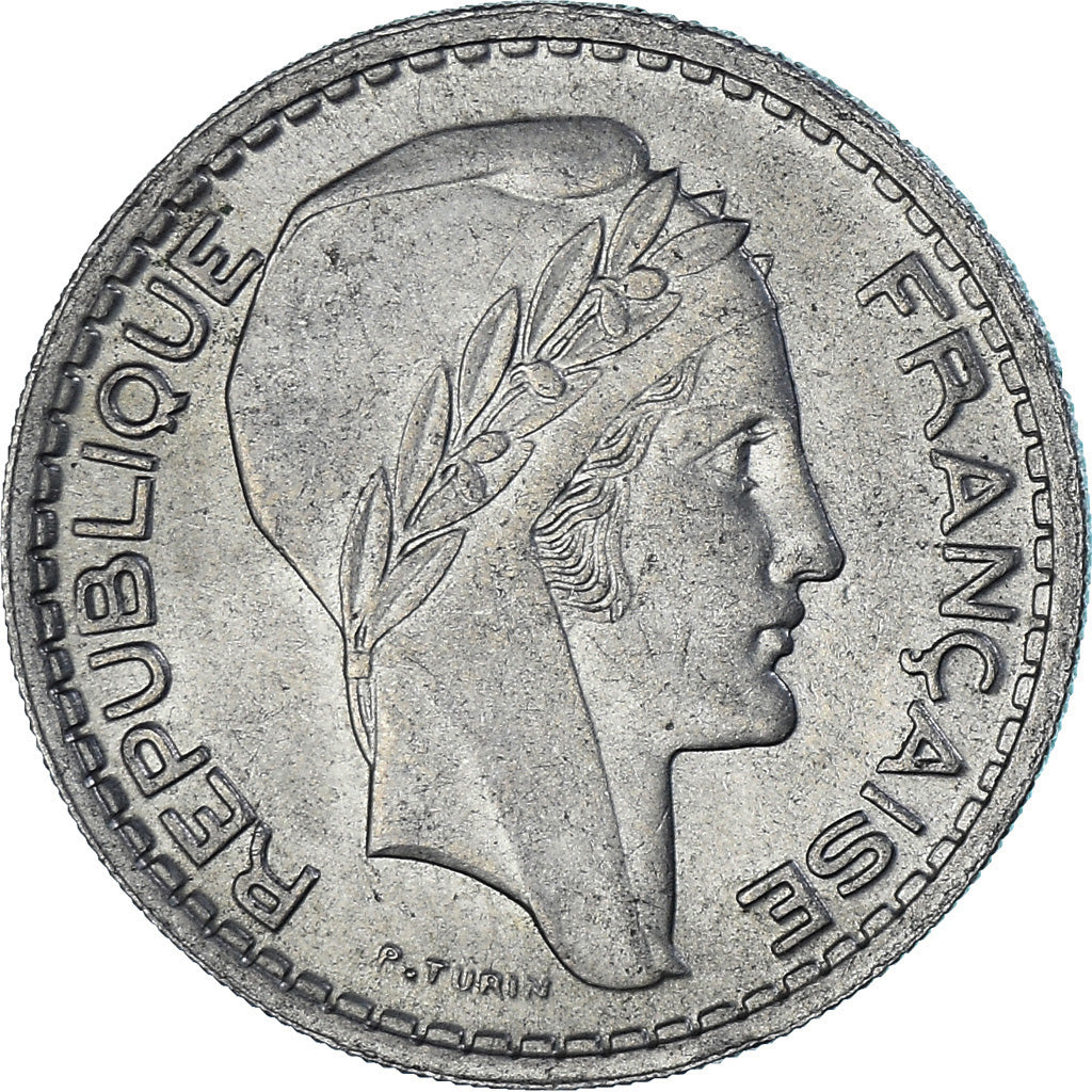 Coin, France, Turin, 10 Francs, 1948, Paris, EF(40-45), Copper-nickel, KM:909.1
