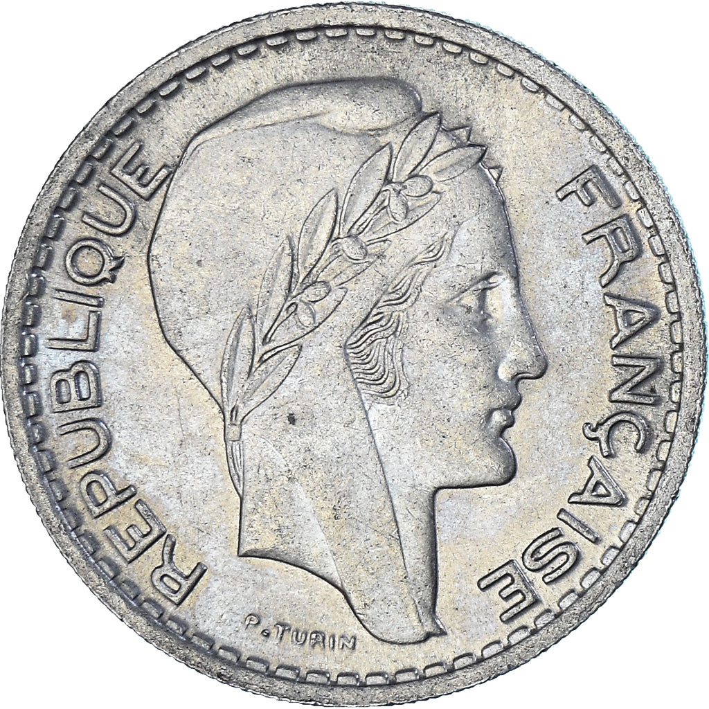 Coin, France, Turin, 10 Francs, 1948, Paris, AU(50-53), Copper-nickel, KM:909.1