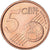 Portugal, 5 Euro Cent, 2002, Lisbonne, SUP, Cuivre plaqué acier, KM:742