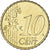 Portugal, 10 Euro Cent, 2005, Lisbon, MS(63), Brass, KM:743