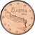 Grecia, 5 Euro Cent, 2011, Athens, SC, Cobre chapado en acero, KM:183