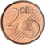 Grecia, 2 Euro Cent, 2003, Athens, EBC, Cobre chapado en acero, KM:182