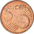 Slowakije, 5 Euro Cent, 2009, PR, Copper Plated Steel, KM:New