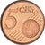 Slovénie, 5 Euro Cent, 2007, Vantaa, SUP, Cuivre plaqué acier, KM:70