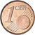 Cipro, Euro Cent, 2008, SPL, Acciaio placcato rame, KM:New
