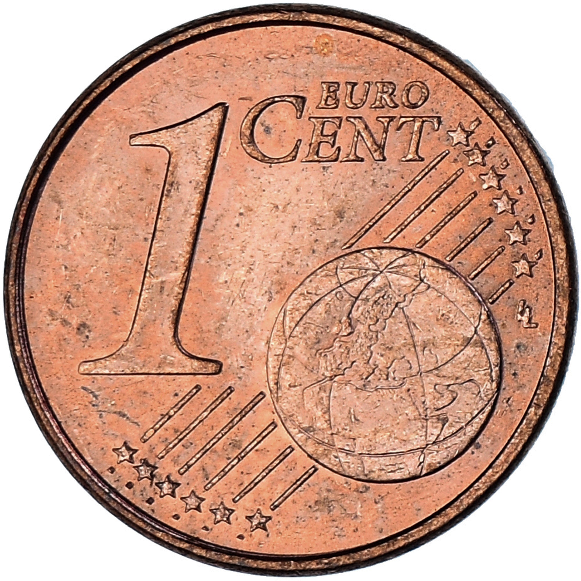 Francia, Euro Cent, 2015, MBC, Cobre chapado en acero