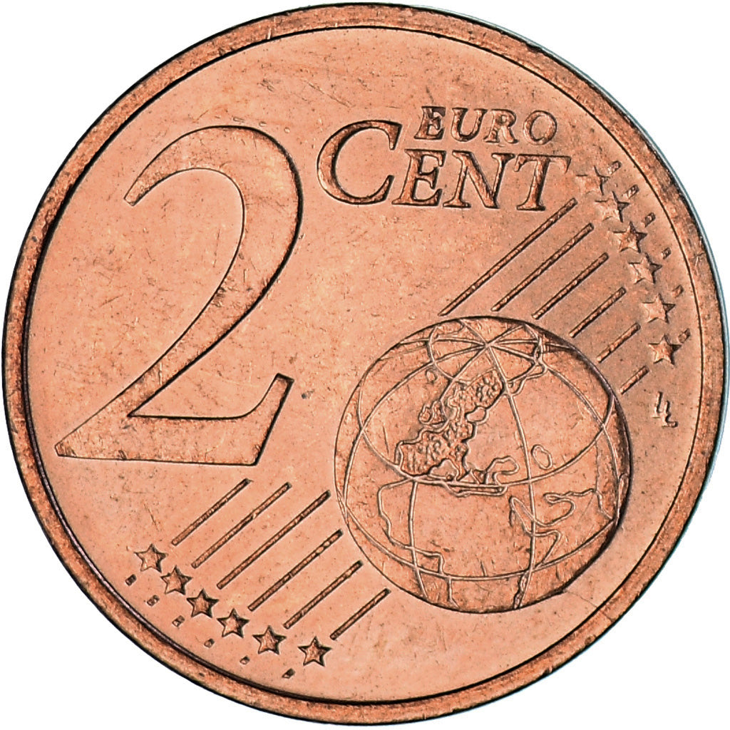 Portugal, 2 Euro Cent, 2005, EF(40-45), Copper Plated Steel, KM:741