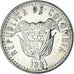 Moeda, Colômbia, 50 Pesos, 1991, EF(40-45), Cobre-Níquel-Zinco, KM:283.1