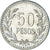 Moeda, Colômbia, 50 Pesos, 1991, EF(40-45), Cobre-Níquel-Zinco, KM:283.1