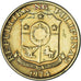Moneda, Filipinas, 5 Sentimos, 1974, MBC, Latón, KM:197