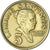 Coin, Philippines, 5 Sentimos, 1974, EF(40-45), Brass, KM:197
