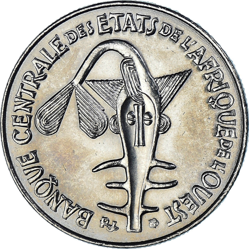 Coin, Ivory Coast, 50 Francs, 2003, BANQUE CENTRALE DES ETATS DE L'AFRIQUE DE