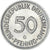 Moneda, Alemania, 50 Pfennig, 1997, Karlsruhe, BE, MBC+, Cupronickel, KM:109.2