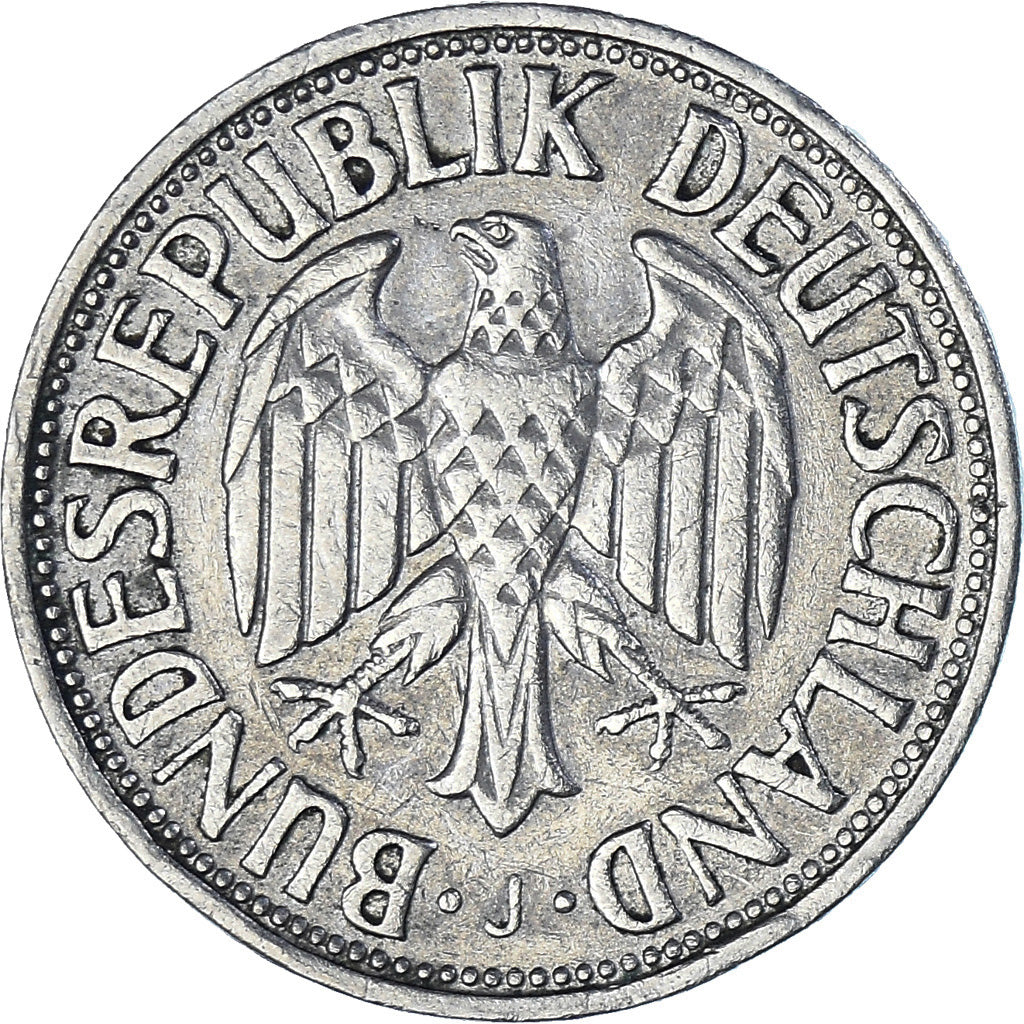 Monnaie, République fédérale allemande, Mark, 1950, Hambourg, TTB