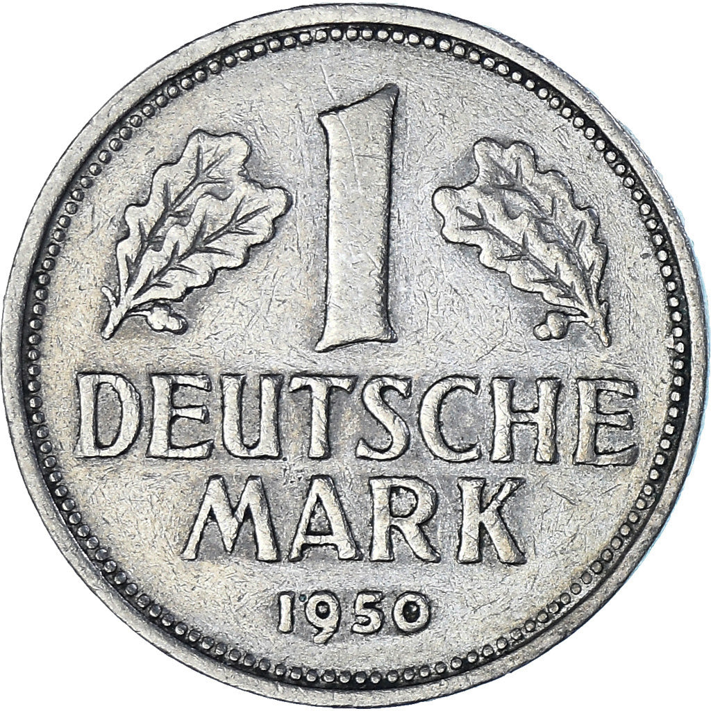 Monnaie, République fédérale allemande, Mark, 1950, Hambourg, TTB