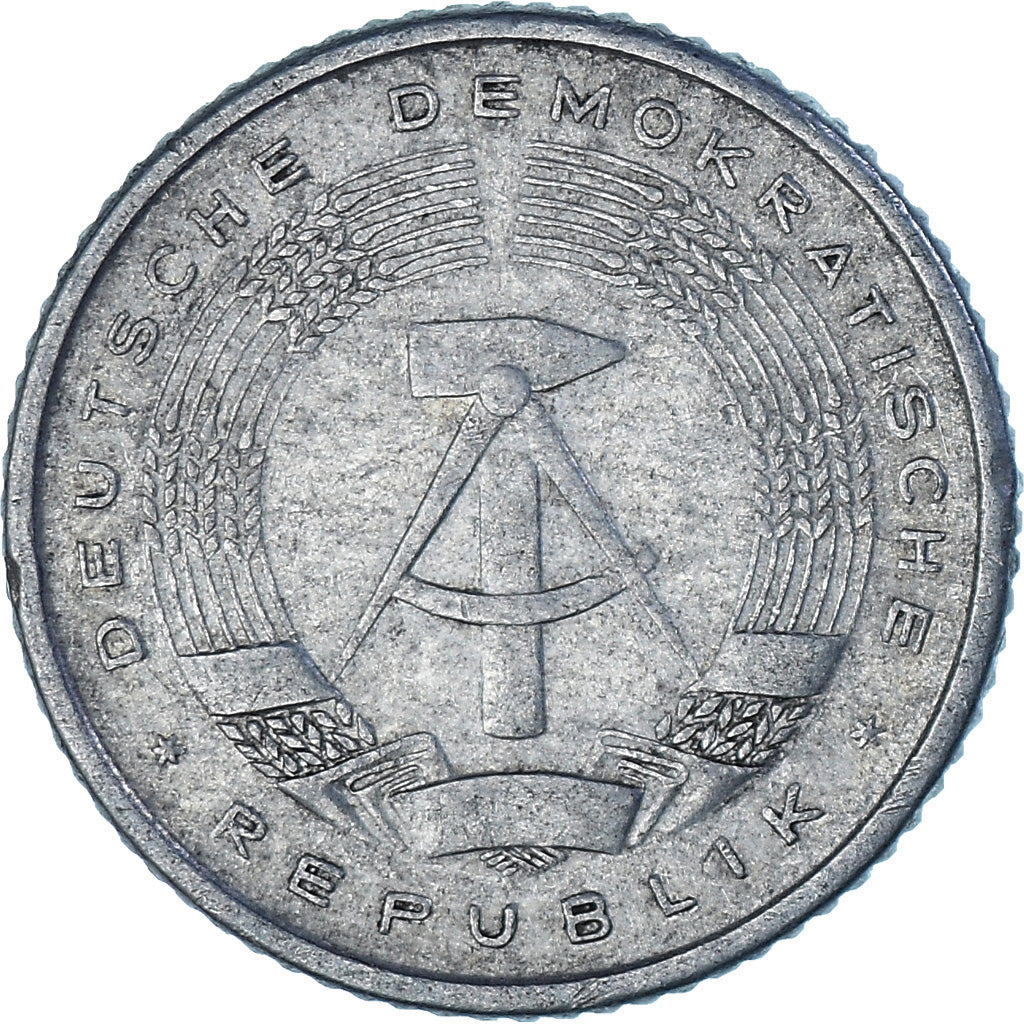 Coin, GERMAN-DEMOCRATIC REPUBLIC, 50 Pfennig, 1958, Berlin, EF(40-45), Aluminum