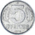 Monnaie, République démocratique allemande, 5 Pfennig, 1972, Berlin, TTB