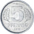 Moneda, REPÚBLICA DEMOCRÁTICA ALEMANA, 5 Pfennig, 1979, Berlin, MBC, Aluminio