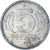 Moneda, REPÚBLICA DEMOCRÁTICA ALEMANA, 5 Pfennig, 1980, Berlin, MBC, Aluminio