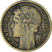 Munten, Frankrijk, Morlon, 2 Francs, 1934, ZF, Aluminum-Bronze, KM:886