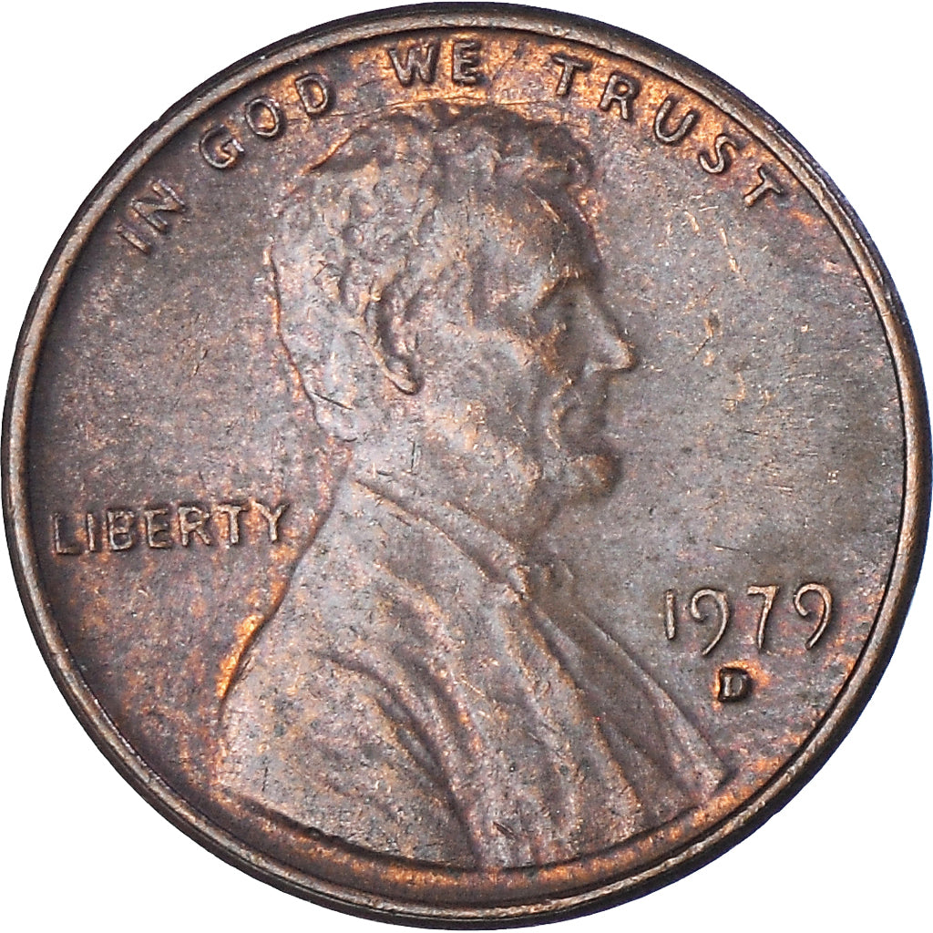 Münze, Vereinigte Staaten, Lincoln Cent, Cent, 1979, U.S. Mint, Denver, SS