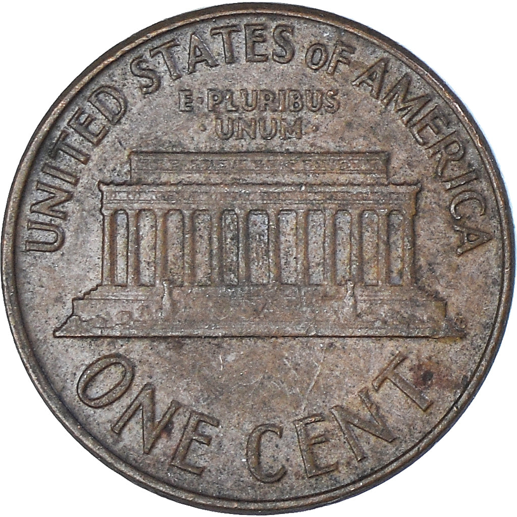 Moneta, Stati Uniti, Lincoln Cent, Cent, 1963, U.S. Mint, Denver, MB+, Ottone